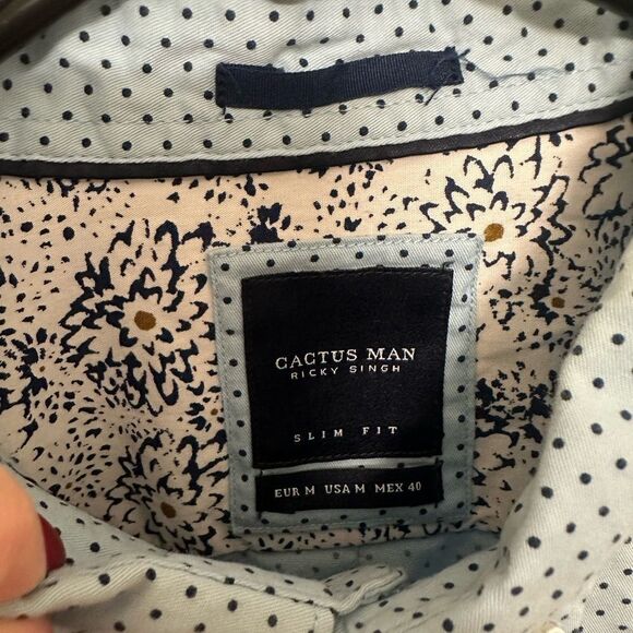 Cactus Man Long Sleeve Button Down - Picture 4 of 6